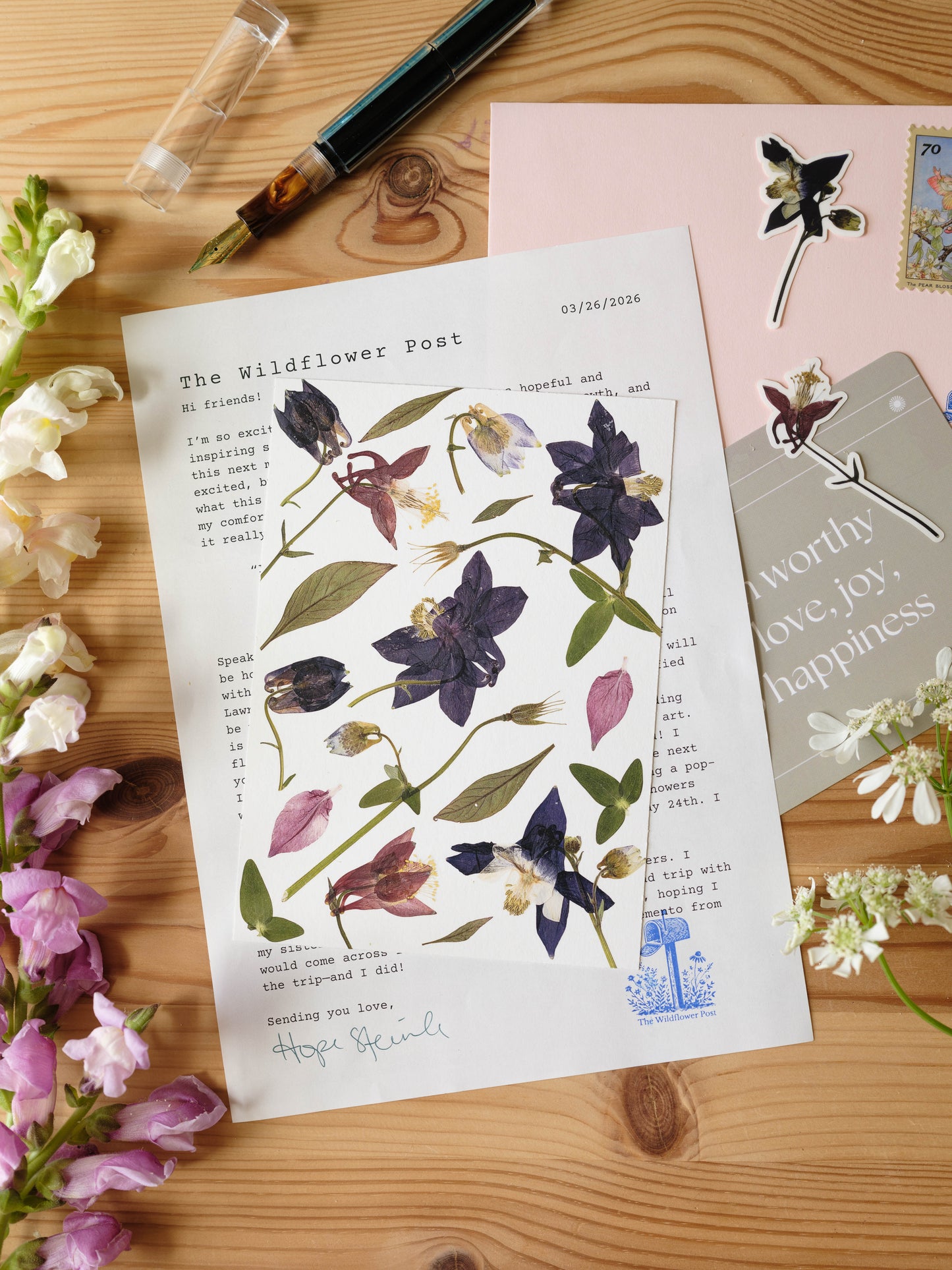 The Wildflower Post Snail Mail Club