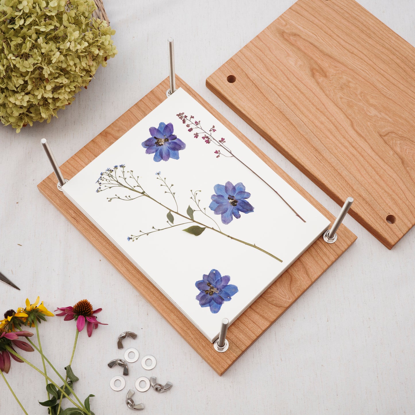 Press No. 10 - Large Heirloom Hardwood Flower Press