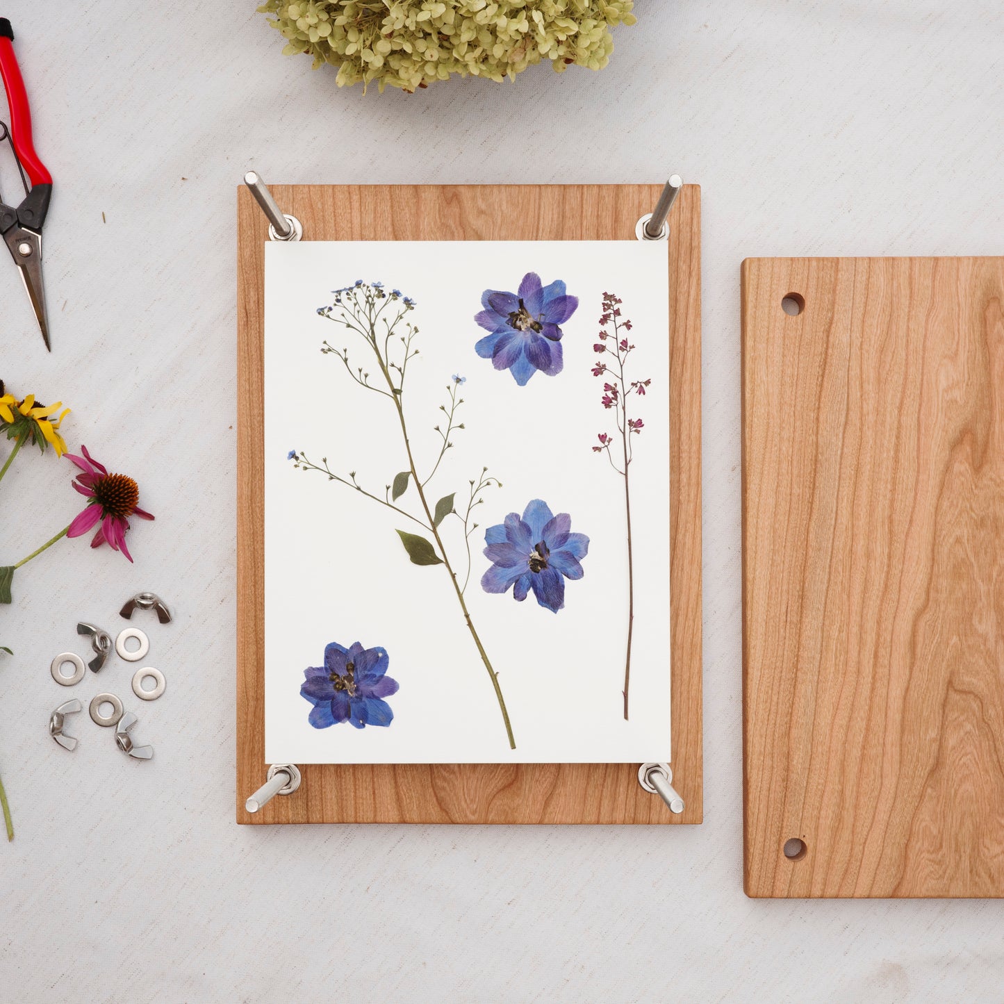 Press No. 10 - Large Heirloom Hardwood Flower Press