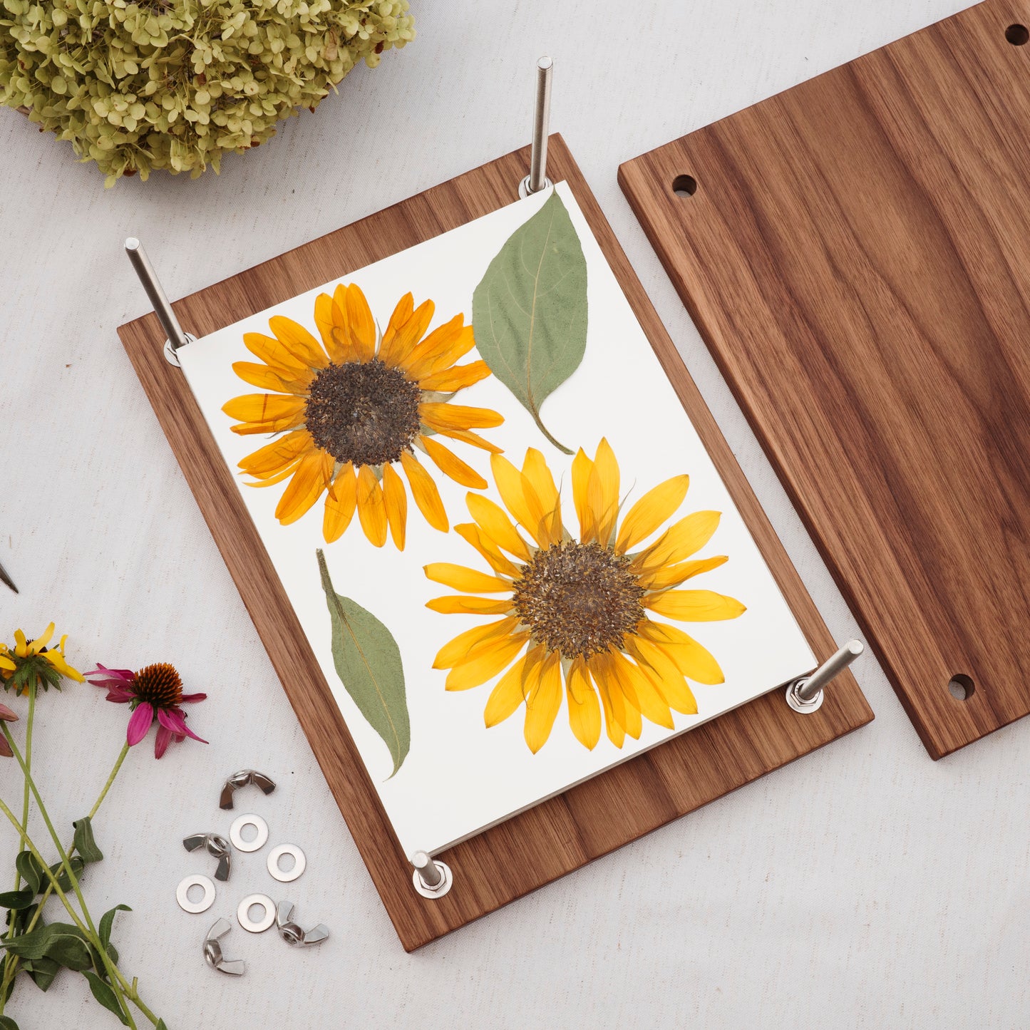 Press No. 10 - Large Heirloom Hardwood Flower Press