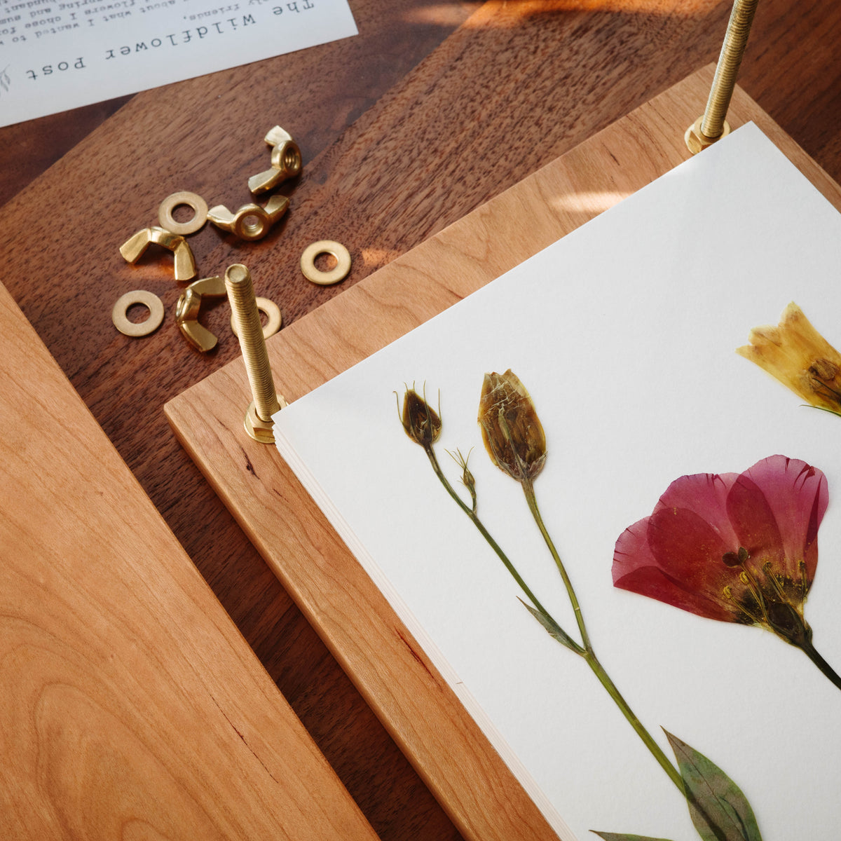Press No. 8 - Heirloom Hardwood Flower Press