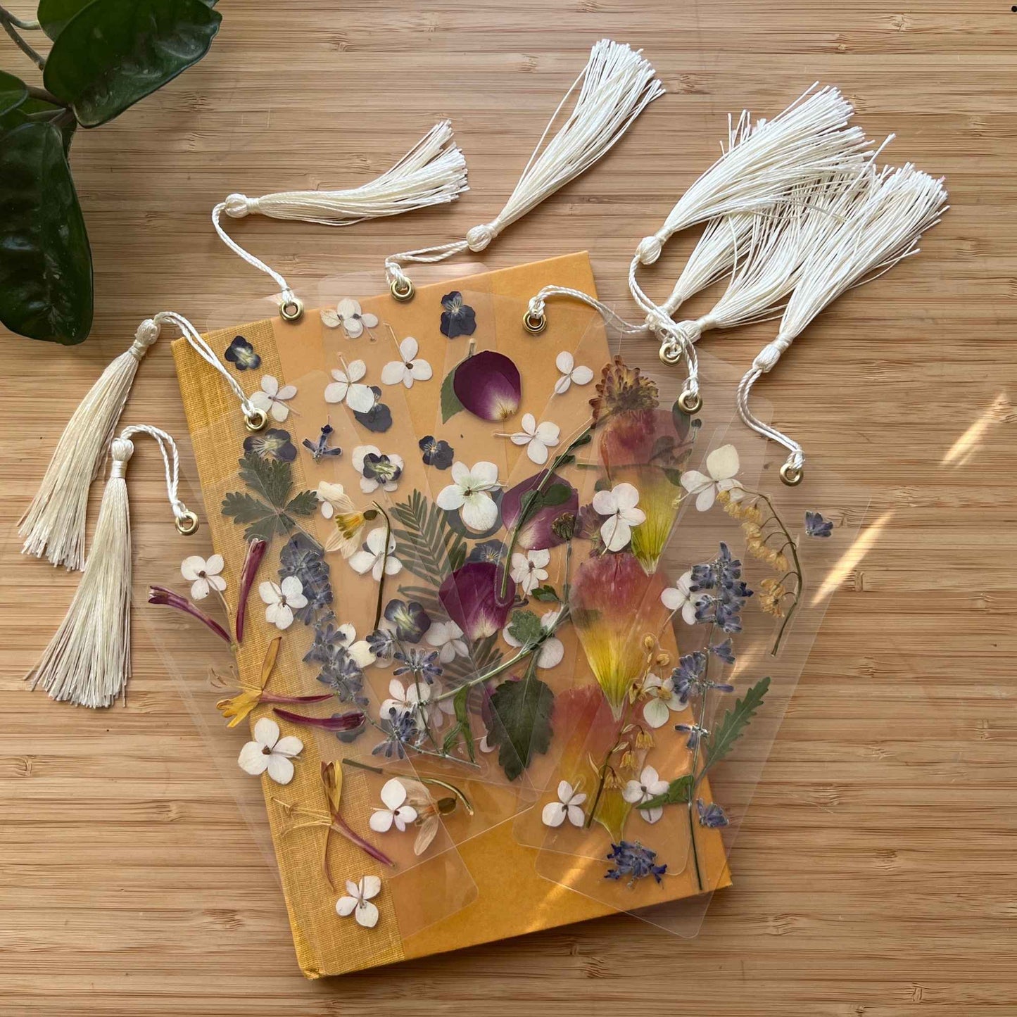Birth Month Pressed Flower Bookmark
