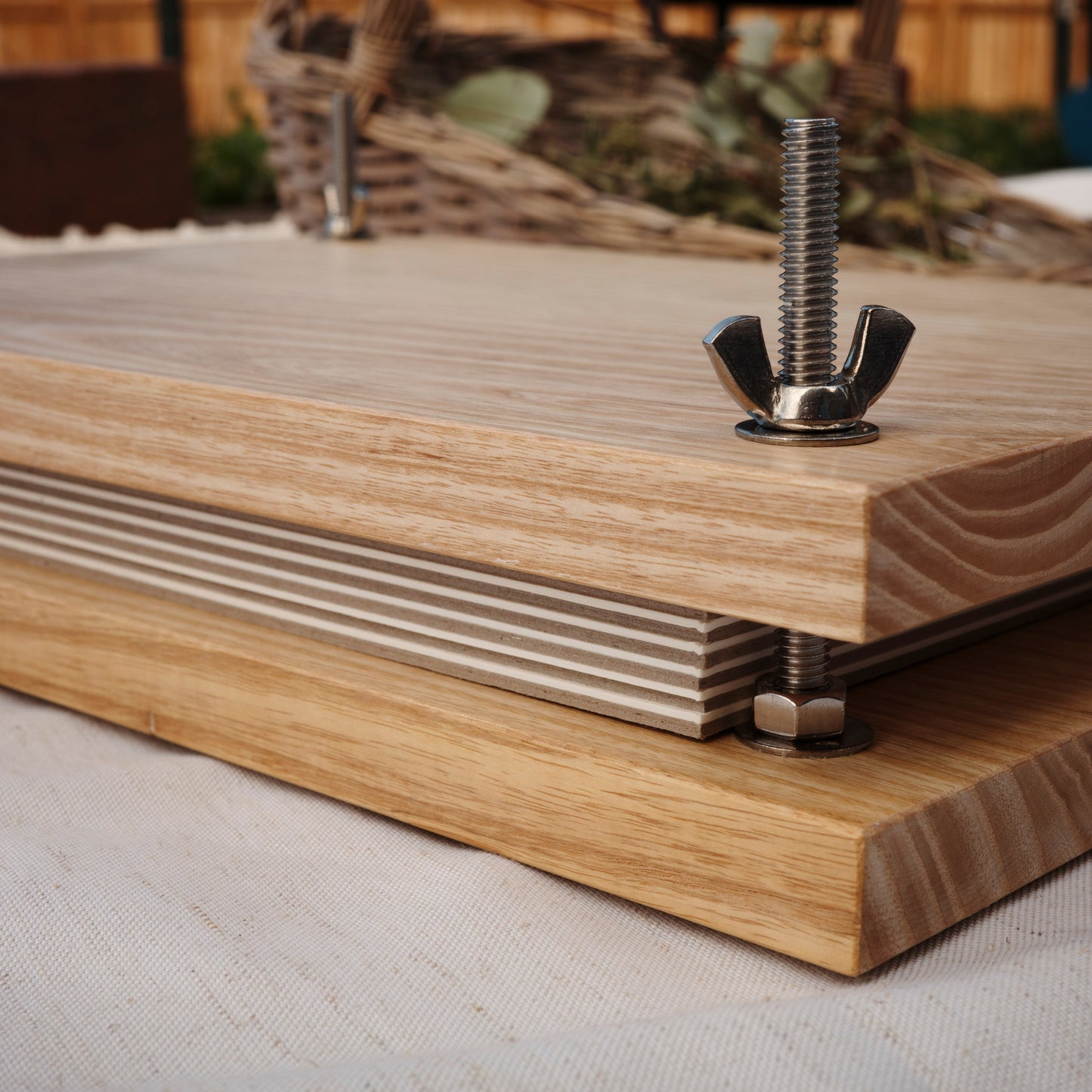 Press No. 10 - Large Heirloom Hardwood Flower Press