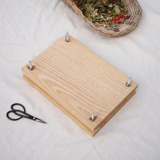 Press No. 10 - Large Heirloom Hardwood Flower Press