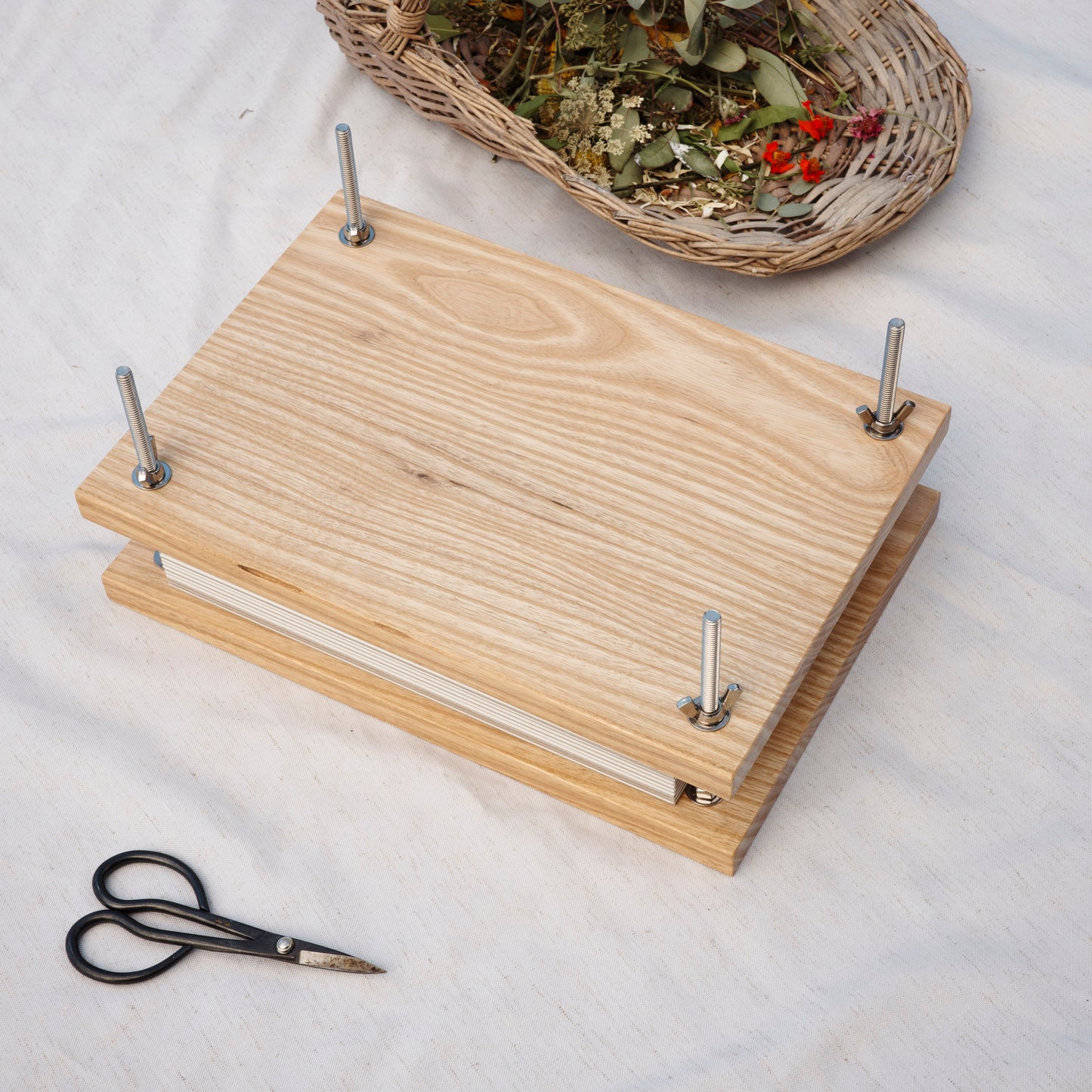 Press No. 10 - Large Heirloom Hardwood Flower Press