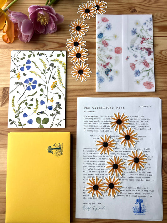 The Wildflower Post Snail Mail Club