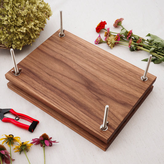 Press No. 10 - Large Heirloom Hardwood Flower Press