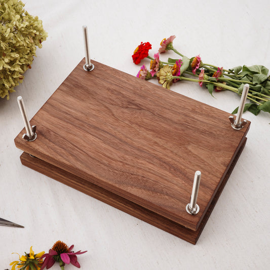 Press No. 8 - Heirloom Hardwood Flower Press
