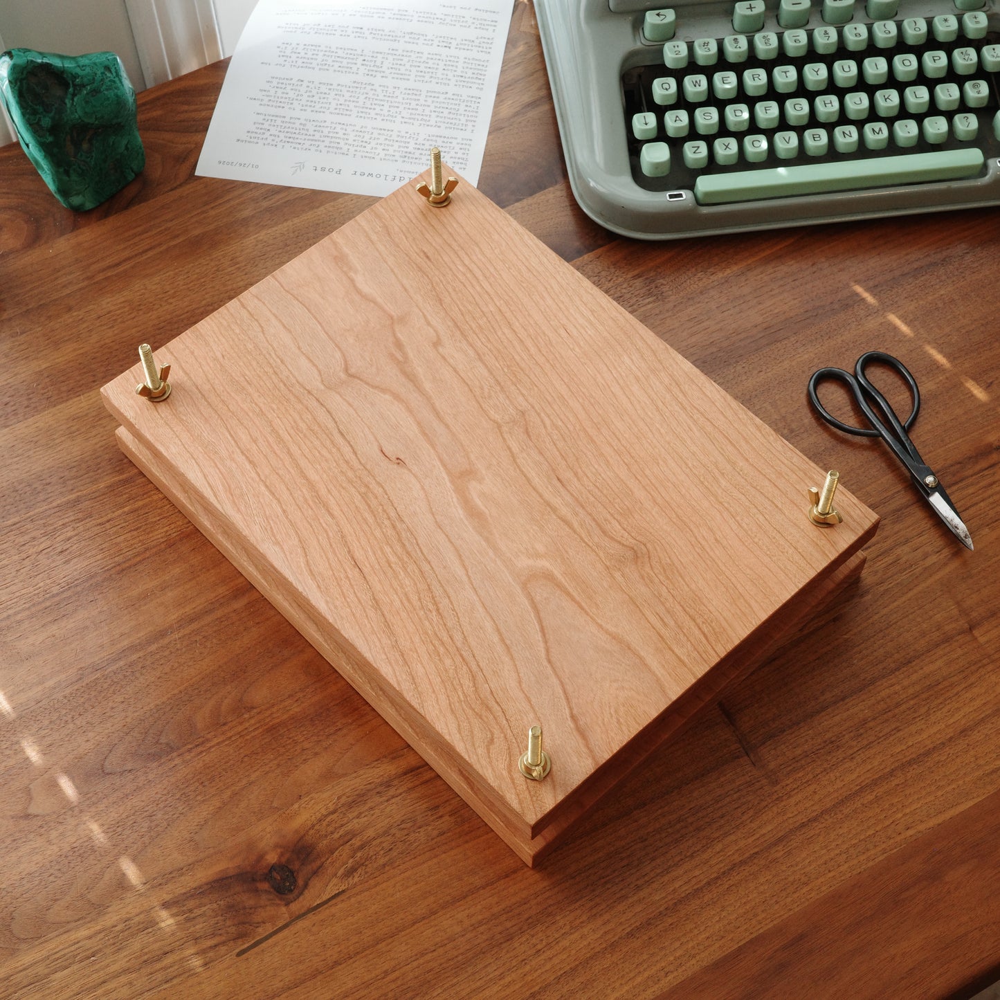 Press No. 10 - Large Heirloom Hardwood Flower Press