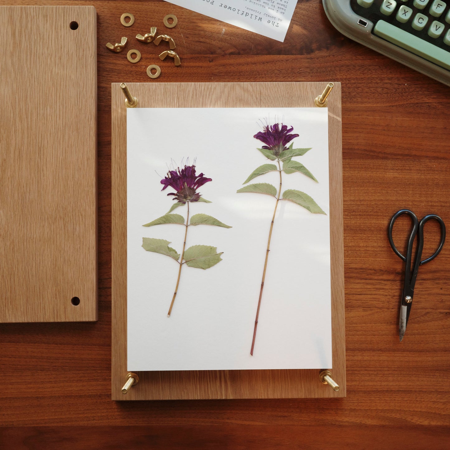 Press No. 10 - Large Heirloom Hardwood Flower Press