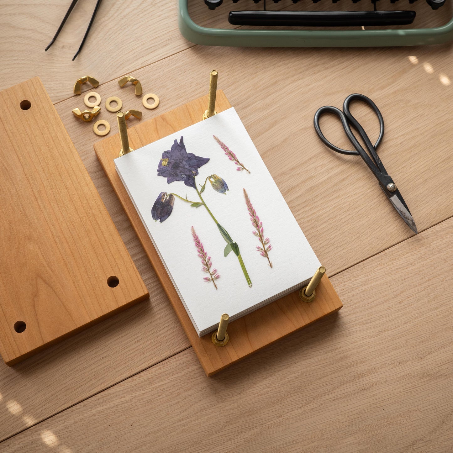 Press No. 5 - Heirloom Hardwood Flower Press