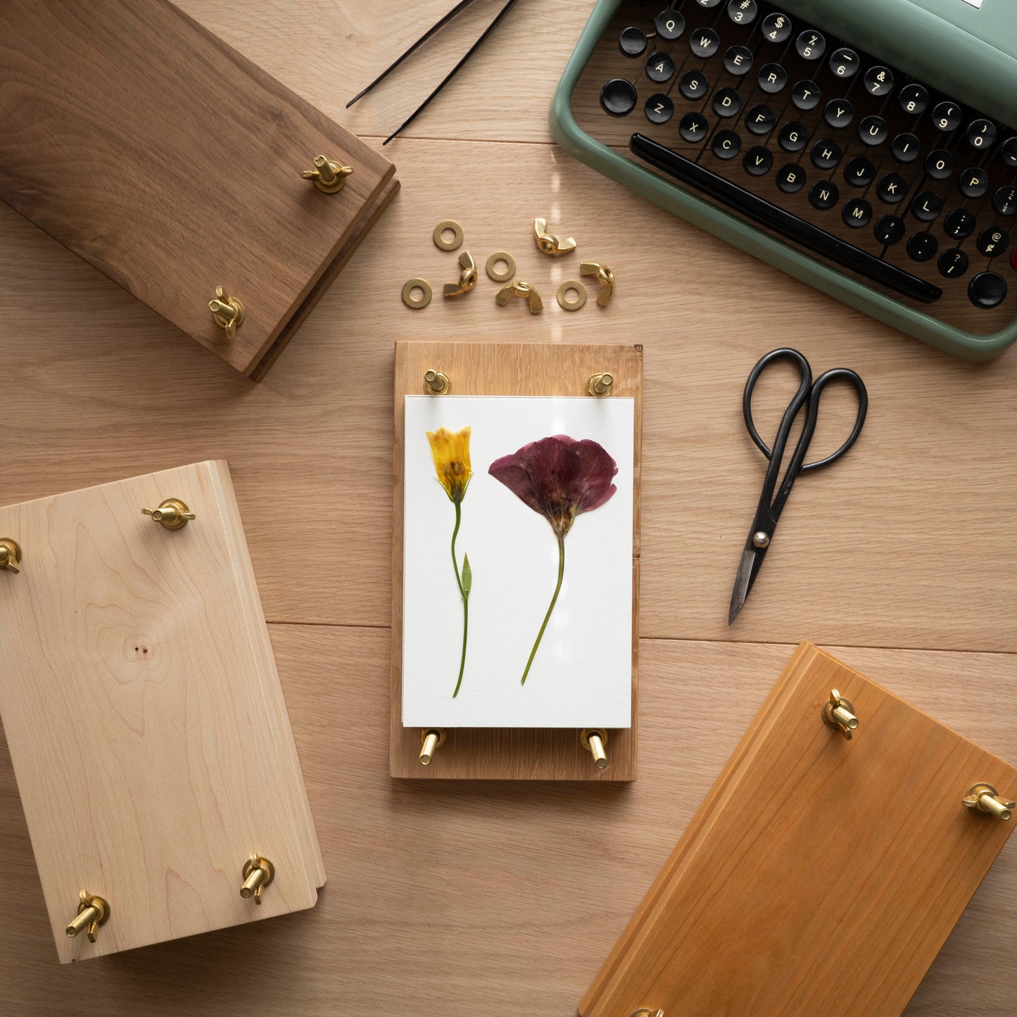 Press No. 5 - Heirloom Hardwood Flower Press