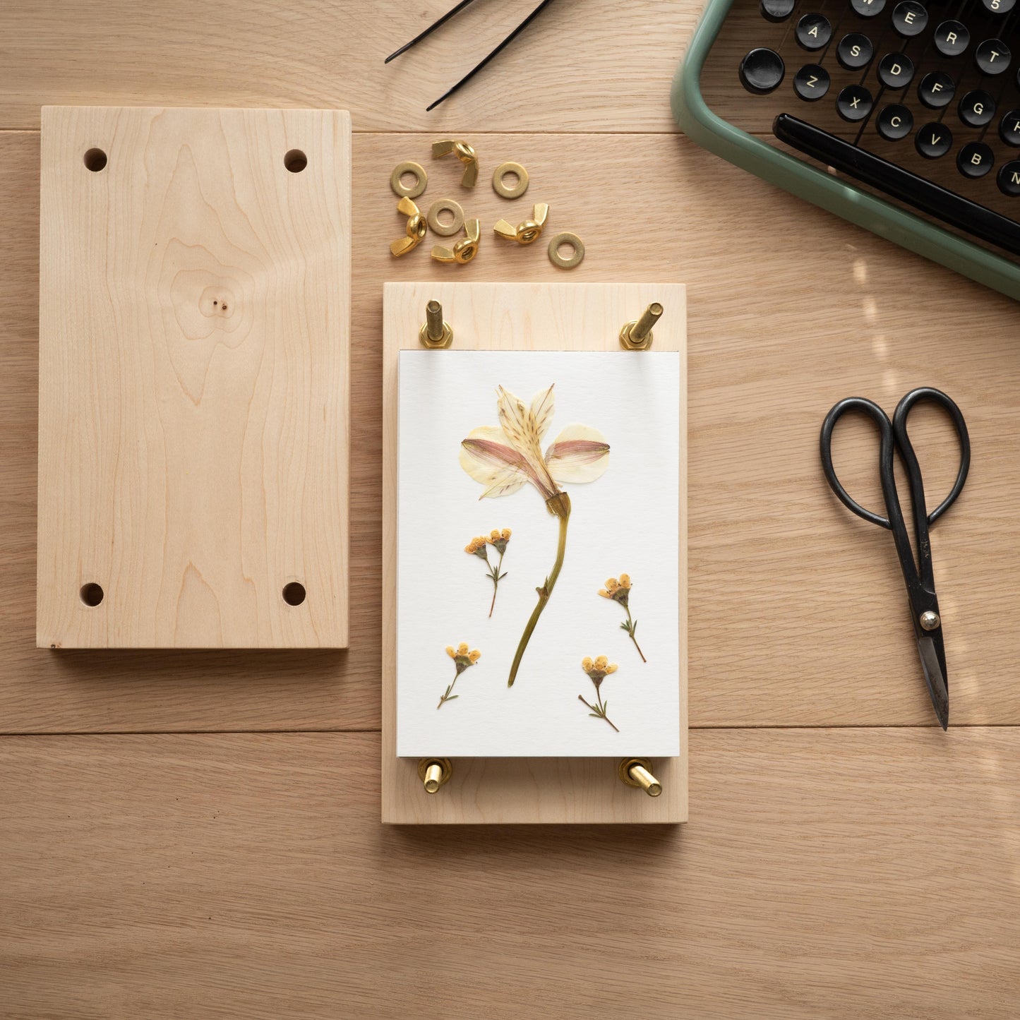 Press No. 5 - Heirloom Hardwood Flower Press