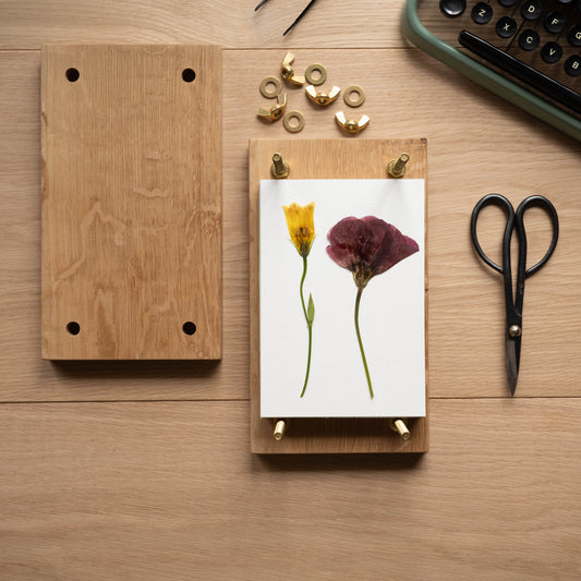 Press No. 5 - Heirloom Hardwood Flower Press