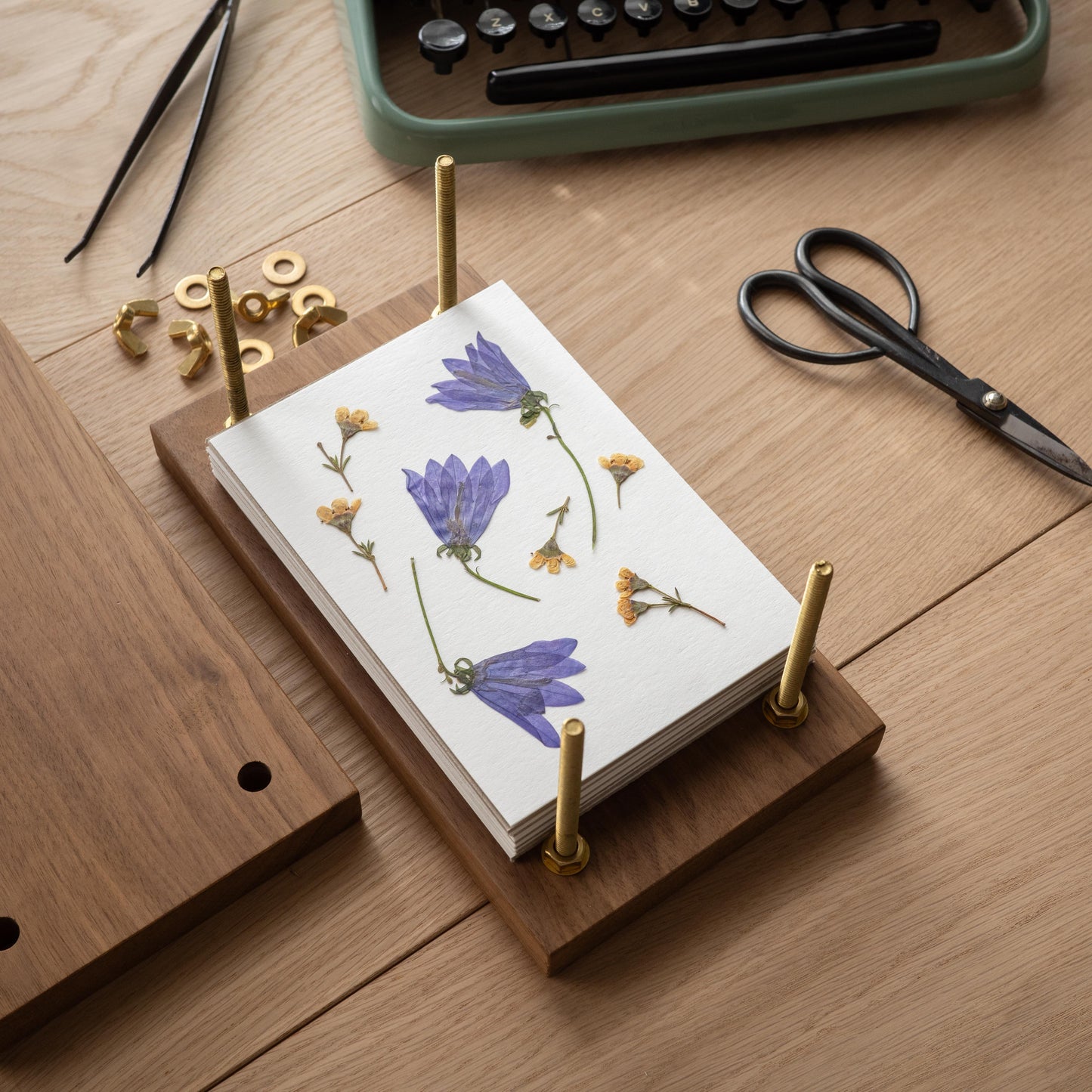 Press No. 5 - Heirloom Hardwood Flower Press