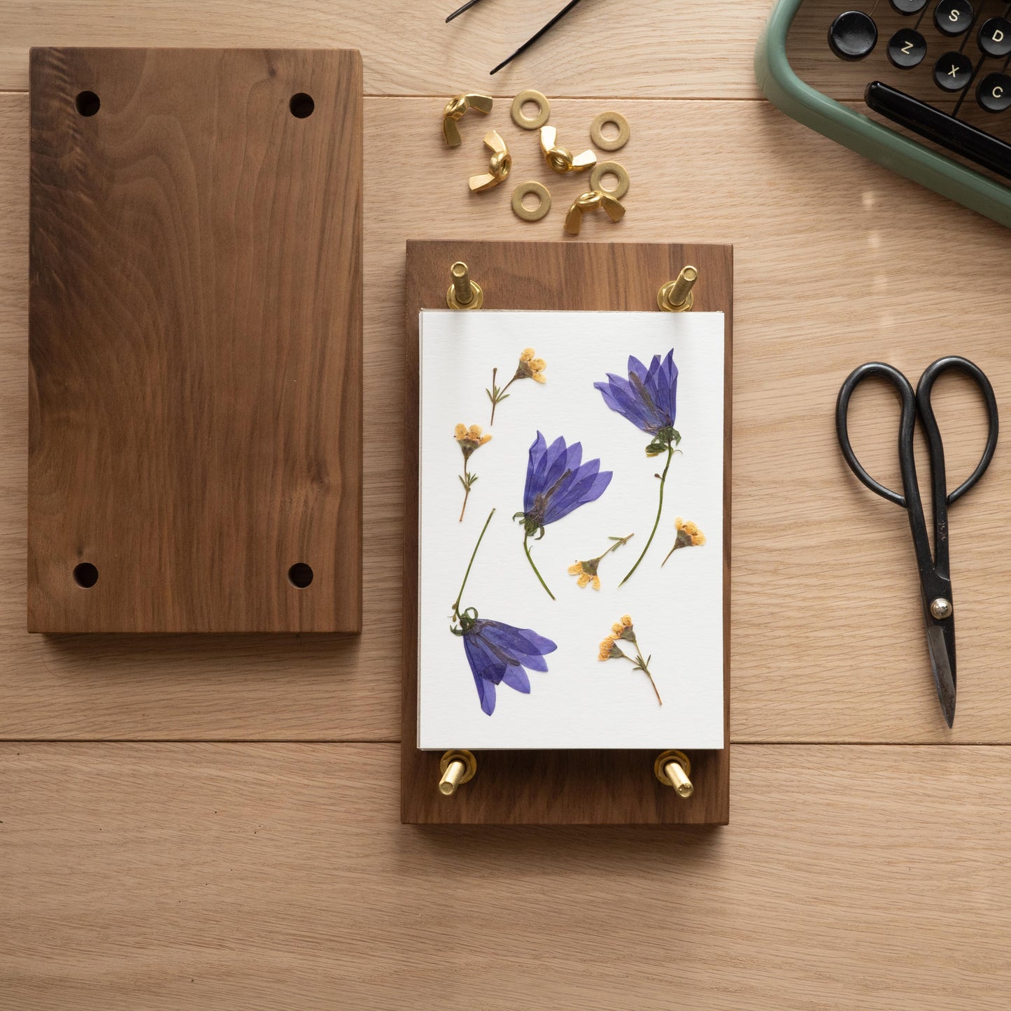 Press No. 5 - Heirloom Hardwood Flower Press