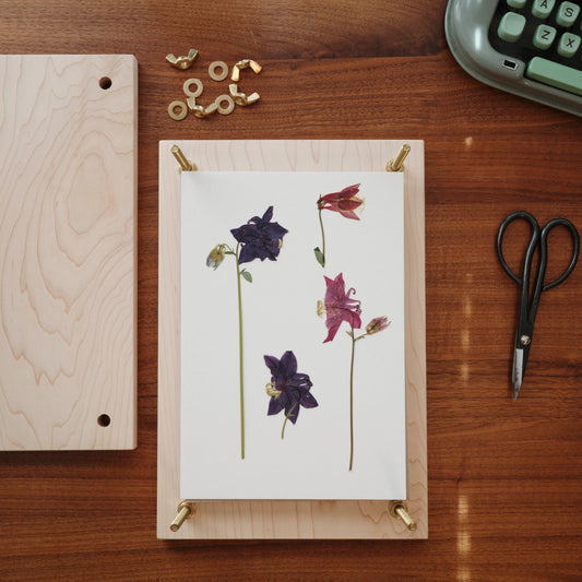 Press No. 8 - Heirloom Hardwood Flower Press