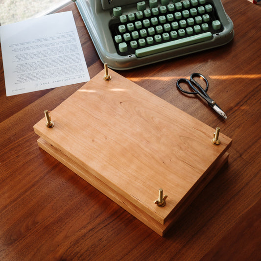 Press No. 8 - Heirloom Hardwood Flower Press