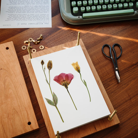 Press No. 8 - Heirloom Hardwood Flower Press