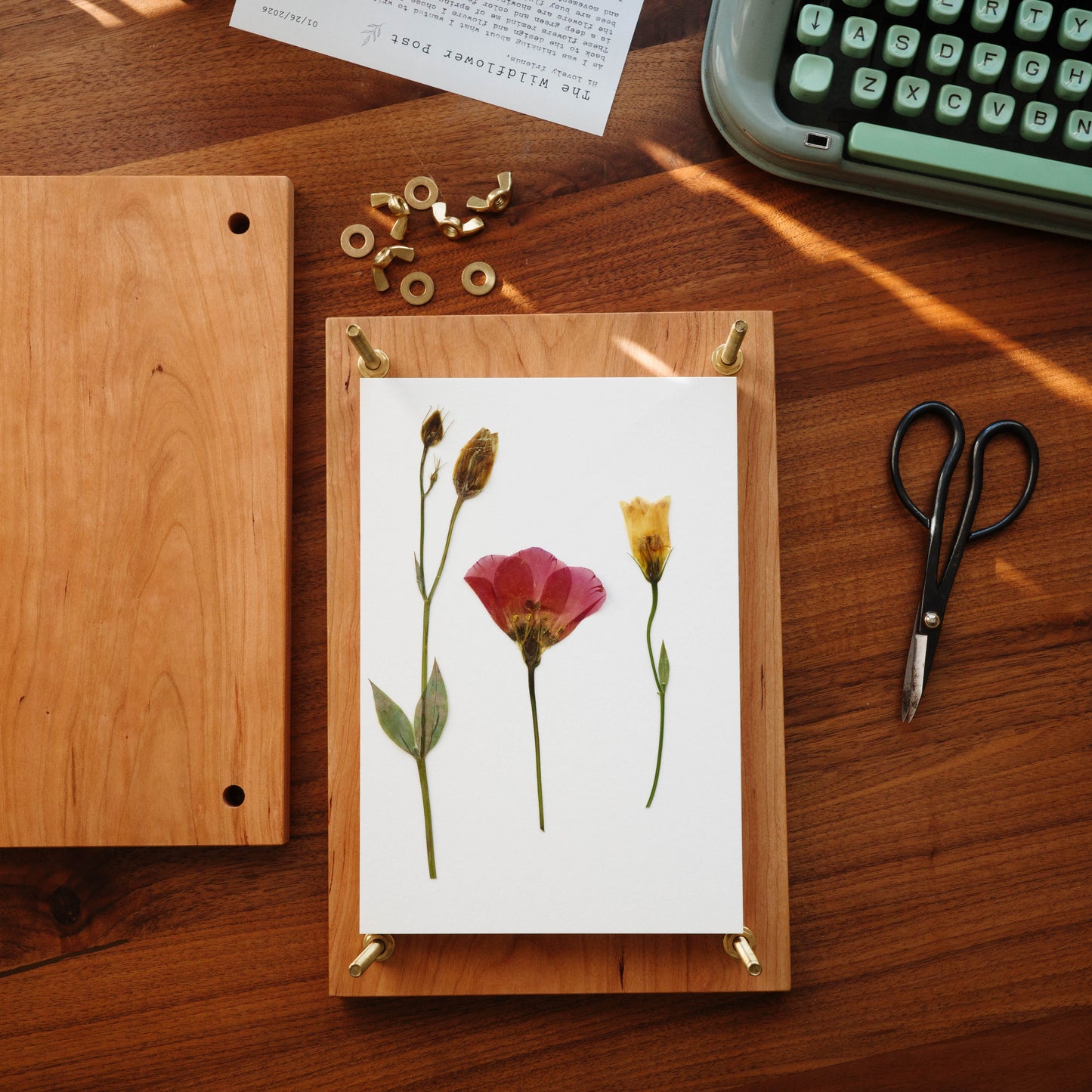 Press No. 8 - Heirloom Hardwood Flower Press