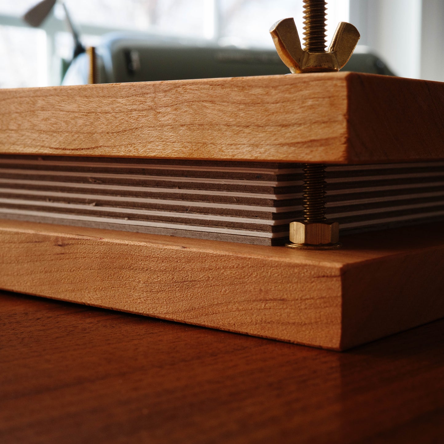 Press No. 8 - Heirloom Hardwood Flower Press