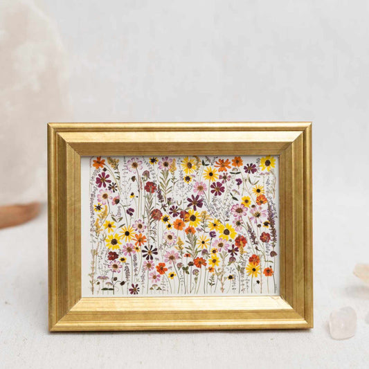 Wildflower Whimsy Framed Mini Print